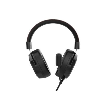 4. Conceptronic ATHAN02B słuchawki/zestaw słuchawkowy Przewodowa Opaska na głowę Gaming USB Typu-A Czarny