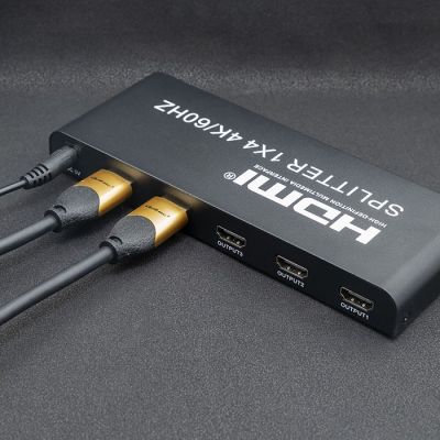 3. QOLTEC ROZDZIELACZ SPLITTER 4XHDMI 4KX2K | 6GB/S | 60HZ