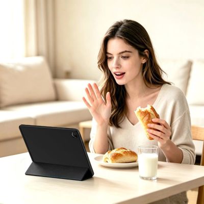 7. Etui Tech-Protect SmartCase Pen na Xiaomi Redmi Pad 2 9.7" - czarne