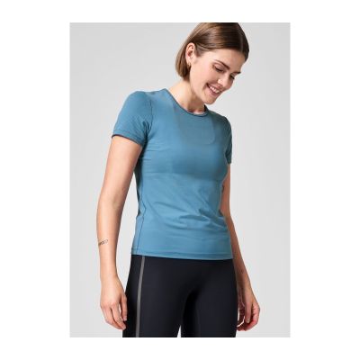 2. Koszulka CASALL Essential Mesh Detail Tee niebieski