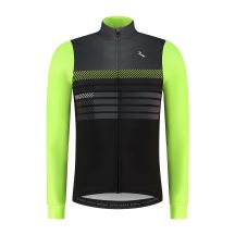 Rogelli koszulka dł.r STRYDE czarny-fluor M