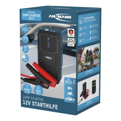 5. Rozrusznik akumulatorowy ANSMANN 10.0 Latarka Powerbank 37Wh 12V
