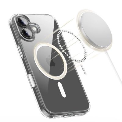 3. Etui Tech-Protect Flexair Hybrid CC MagSafe na iPhone 17 - przezroczyste