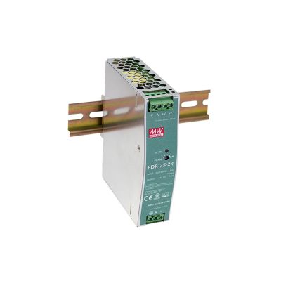 2. Zasilacz przemysłowy LevelOne 48VDC/ 75W+szyna DIN srebrny