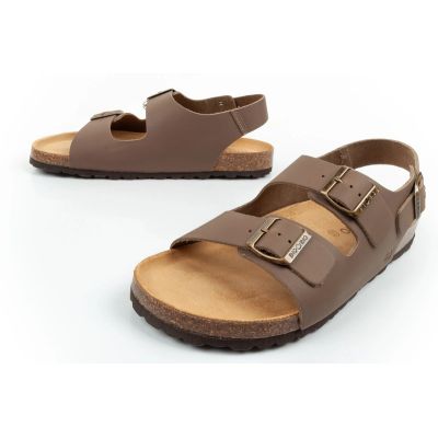 8. Bio Bio buty sandały męskie profilowane skóra naturalna