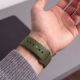 5. Pasek Tech-Protect Silicone na Apple Watch 44 / 45 / 46 / 49 mm - zielony