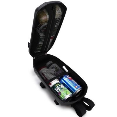 9. Wozinsky wodoodporna torba na kierownicę hulajnogi torba na hulajnogę 4 l czarna (WSB2BK)