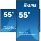 5. iiyama LH5565UHSB-B1 signage display Kiosk 138,7 cm (54.6") LED Wi-Fi 800 cd/m2 4K Ultra HD Czarny Procesor wbudowany Android 11 24/7