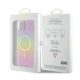 8. Etui Guess IML Iridescent MagSafe do iPhone 15 Plus - różowe