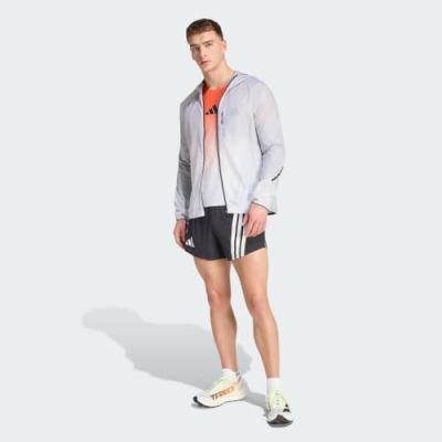 9. Kurtka do biegania adidas TERREX Xperior CLIMA365 Light Windweave Jacket - black/white rozmiar: xl