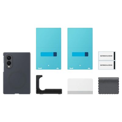5. EF-EF971CBE Samsung Silicone Magnet Cover for Galaxy Z Fold 8 Black