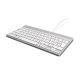 15. R-Go Tools Ergonomiczna R-Go Compact Break klawiatura, z oprogramowaniem do robienia przerw, QWERTZ (DE), przewodowa, biała