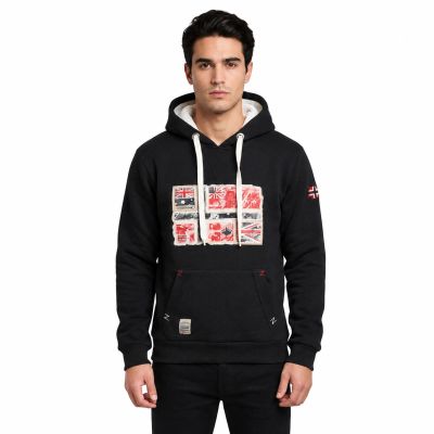 5. Bluza męska Geographical Norway GPEPE 2 MEN 100 EO BS2 (WT1874H/GN-BLACK)