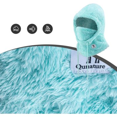 4. Kominiarka narciarska Qunature Arctic Velvet rozmiar L - miętowa