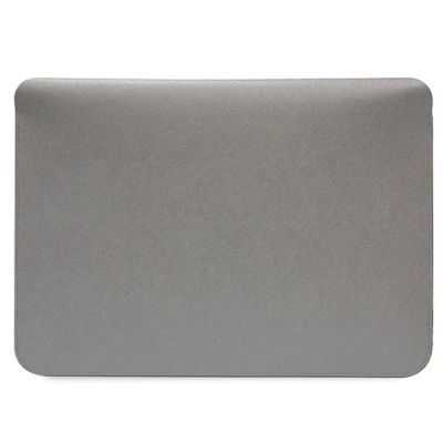 3. Pokrowiec Karl Lagerfeld Saffiano Karl&Choupette na laptopa 14" - srebrny