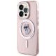 2. Etui Karl Lagerfeld IML Choupette MagSafe na iPhone 15 Pro - różowe