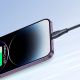 10. Kabel Joyroom Surpass Series A11 Lightning / USB-C 20W 0.25 m - czarny