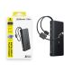 7. Powerbank Baseus EnerFill FC41 20000mAh 100W z wyświetlaczem cyfrowym i wbudowanym podwójnym kablem USB-C - czarny