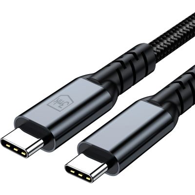 2. Kabel 3mk Hyper Cable N-SERIES Thunderbolt 4 USB-C / USB-C 1m 48V/5A 40Gb/s 240W 8K60Hz - czarny