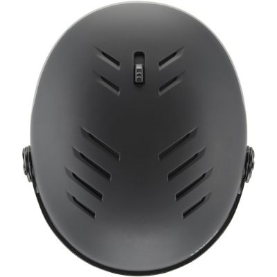 5. Kask narciarski UVEX Wanted Visor pro V black matt