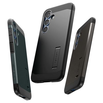 6. Etui Spigen Tough Armor MagSafe na Samsung Galaxy S25 - czarne