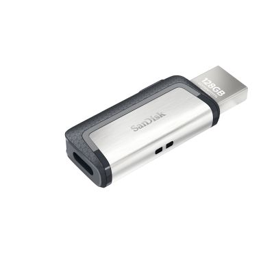 3. Pendrive SanDisk Ultra SDDDC2-128G-G46 (128GB; USB 3.1, USB-C; kolor czarny)