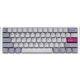 Mini Klawiatura Gamingowa Ducky One 3 Mist Grey RGB LED - MX-Red