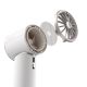 5. Mini wentylator Jisulife Handheld Fan Pro1 Mini 4250 mAh USB-C przenośny wiatraczek dmuchawa - biały