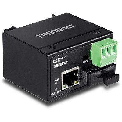 2. Media konwerter TRENDnet TI-F10SC - Ethernet, Fast Ethernet - 10Base-T, 100Base-FX, 100Base-TX - RJ-45 / SC wielomodowy - do 2 km - 1310 nm