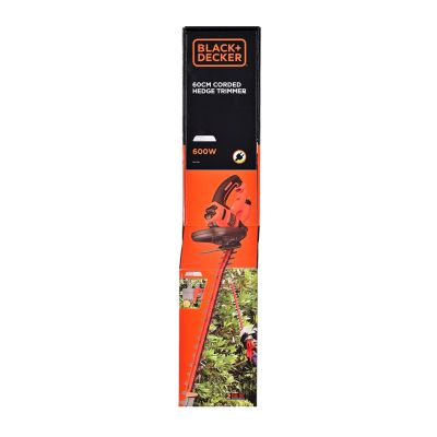 21. Elektryczne nożyce do żywopłotu 600W, 60cm BEHTS501-QS BLACK+DECKER