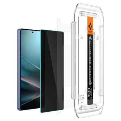 7. Szkło prywatyzujące Spigen Glas.TR "Ez Fit" Privacy 2-pack na Samsung Galaxy S25 Ultra