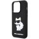 6. Etui Karl Lagerfeld Rubber Choupette 3D na iPhone 14 Pro - czarne