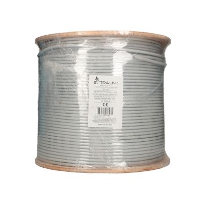 32. Extralink Kabel sieciowy skrętka CAT6A FTP (F/FTP) V2 Wewnętrzny 500M LSZH