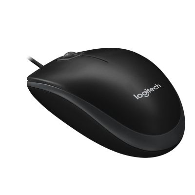 2. Mysz Logitech B100 910-003357 (optyczna; 800 DPI; kolor czarny)