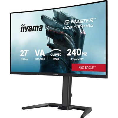 34. iiyama G-MASTER GCB2784HSU-B1 27" 240Hz monitor komputerowy 68,6 cm (27") 1920 x 1080 px Czarny