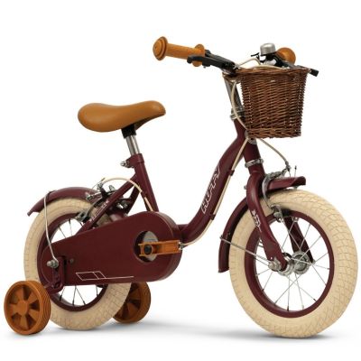 10. Rower dziecięcy Huffy Vintage 12" bordowy (22255W)
