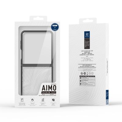 7. Etui Dux Ducis Aimo na Samsung Galaxy Z Flip7 - czarne