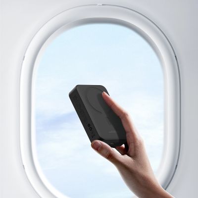 12. Powerbank magnetyczny Baseus EnerFill FM41 20000mAh 20W z kablem USB-C do USB-C 30cm - czarny