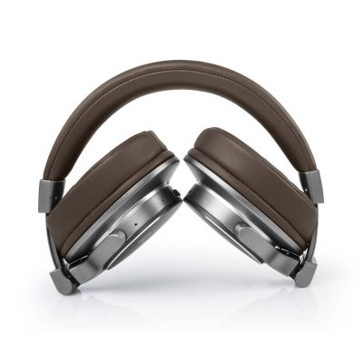 6. Muse M-278 BT Zestaw słuchawkowy Bezprzewodowy Opaska na głowę Micro-USB Bluetooth Brązowy, Srebrny