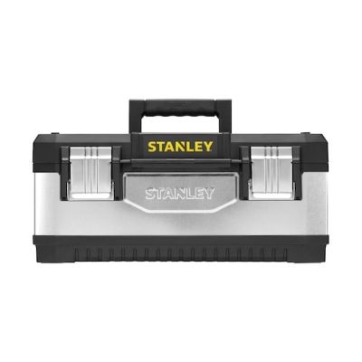 2. Black & Decker 1-95-619 walizka na narzędzia Czarny, Srebrny Plastik, Stal