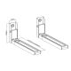 6. MACLEAN UCHWYT DO KUCHENKI MIKROFALOWEJ CZARNY MC-915B