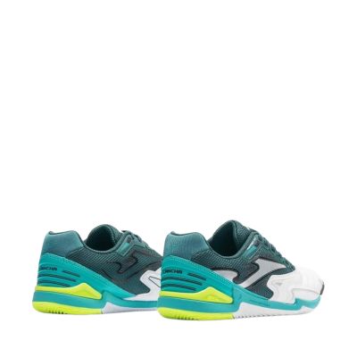 3. Buty piłkarskie Joma Cancha 2602 Indoor biało-zielone CANS2602IN