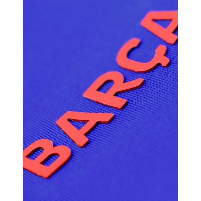 3. Dres FC Barcelona Tracksuit Barca Triangle Jr 5002CHTRP