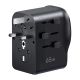 2. Adapter Ugreen S550 65W podróżny uniwersalny - czarny