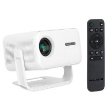 Projektor przenośny BLOW AndroidTV FullHD MaxView biały