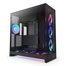 NZXT OBUDOWA H9 FLOW RGB+ MIDI TOWER Z OKNEM CZARNA