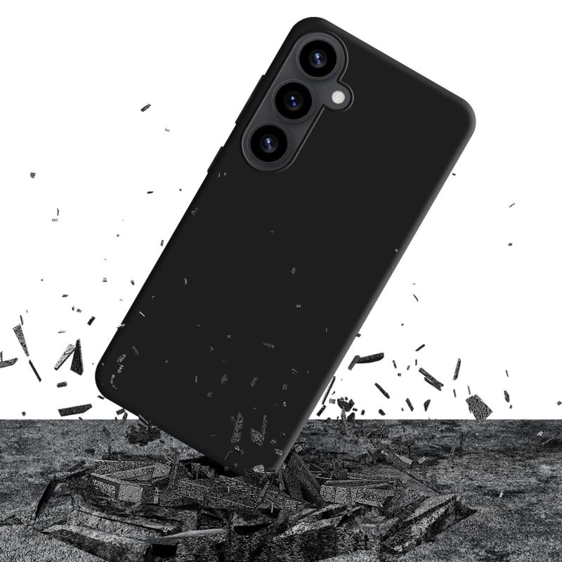 8. Etui 3mk Matt Case Pro na Samsung Galaxy S25 - czarne matowe