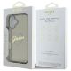 8. Etui Guess IML Heart na iPhone 16 Plus - czarne