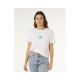 Koszulka damska RIP CURL Icons Of Surf Relaxed Tee biała