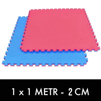 23. Mata do ćwiczeń z Ceryfikatem Bezpieczeństwa - Puzzle 1x1m - Tatami 2 cm